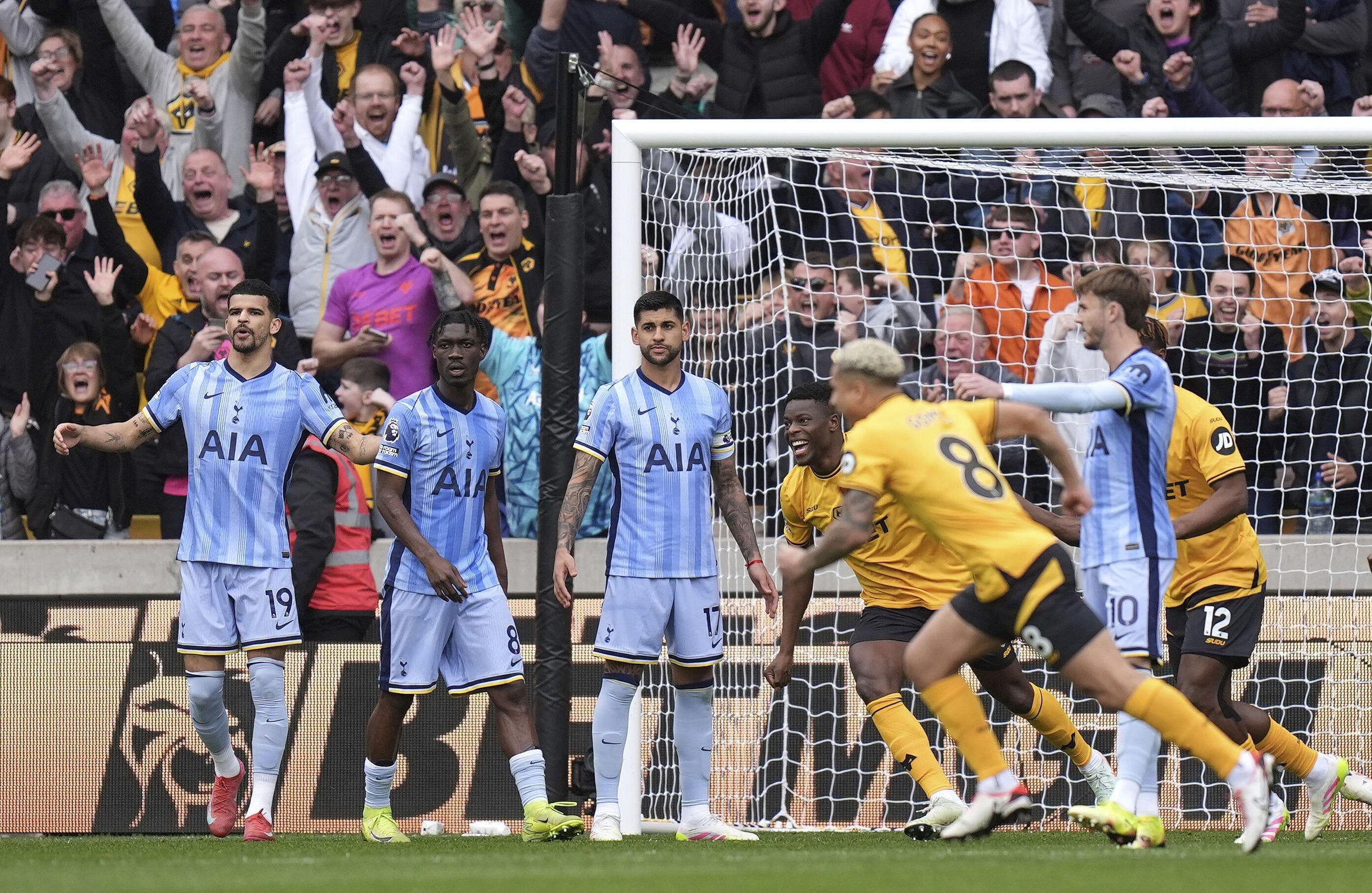 热刺遭逢主场憾负，球迷心碎！的简单介绍